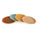 Tupperware - 4 Assiettes Tupper - Diametre 19cm