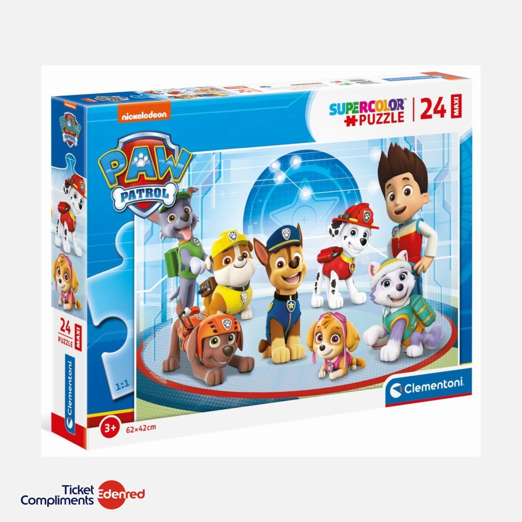 Clementoni – Puzzel Maxi – 24 stukjes – Paw Patrol – 3+