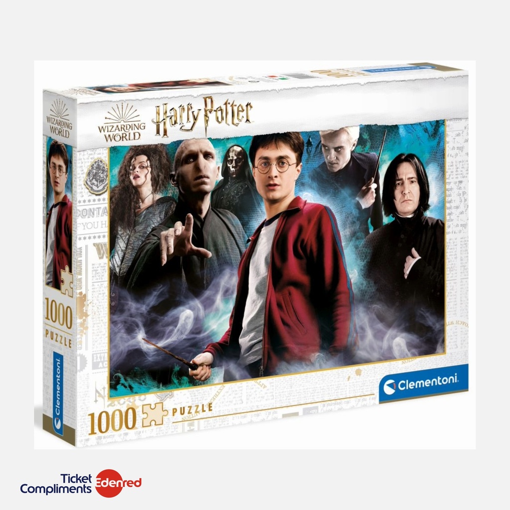 Clementoni – Puzzel High Quality – 1000 stukjes – Harry Potter - 16+