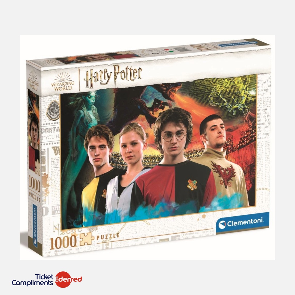 Clementoni - Puzzel - 1000 stukjes - Harry Potter - 16+