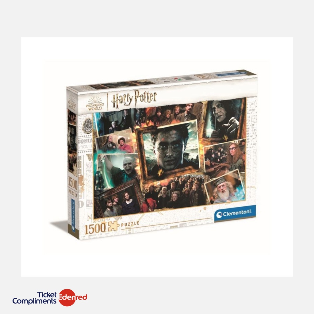 Clementoni – Puzzel – 1500 stukjes – Harry Potter 2023 - 16+