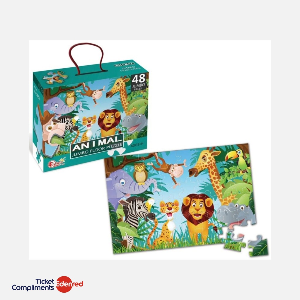 Amuuso - Puzzle Animaux - 48Pcs - 3+