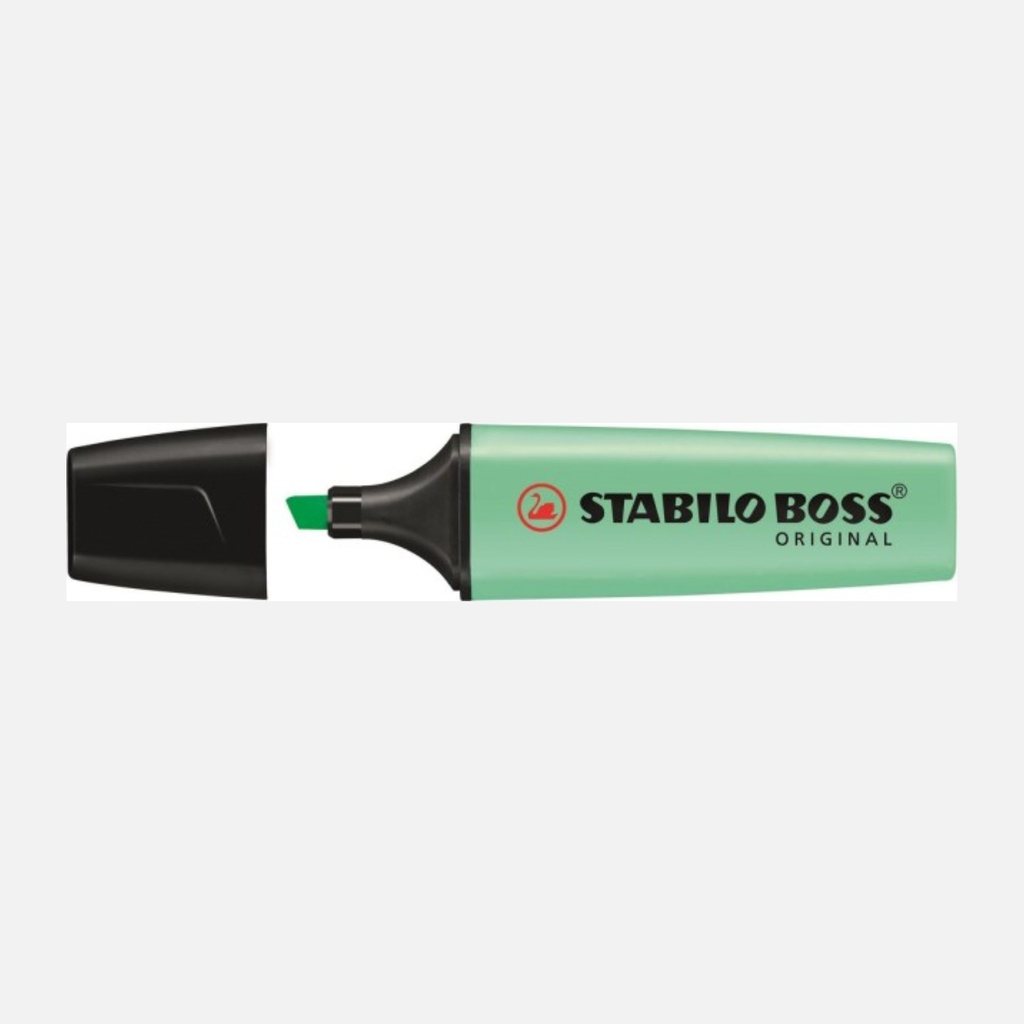 Stabilo - Overlijner Boss Original - Schuine punt 2-5mm - Groen Pastel - 70/116