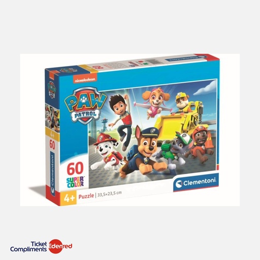 [67226203CLE] Clementoni – Puzzel – 60 stukjes – Paw Patrol – 4+