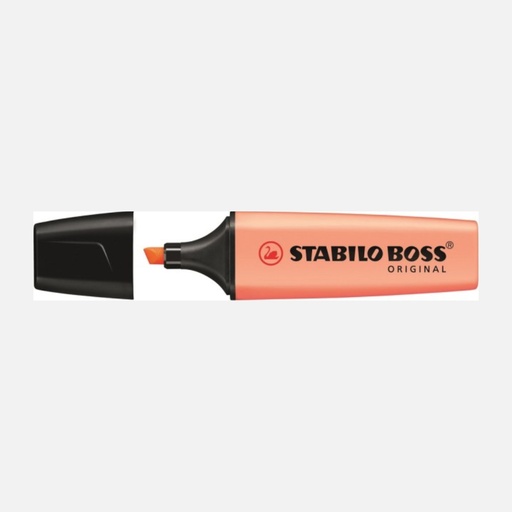 [70/126] Stabilo - Overlijner Boss Original - Schuine punt 2-5mm - Oranje Pastel - 70/126